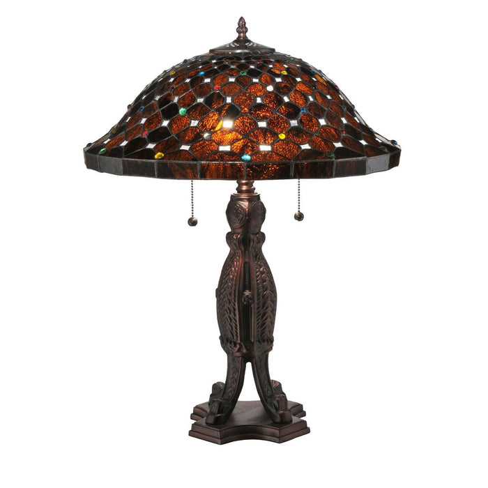 Meyda 17" High Personalized Banker's Lamp