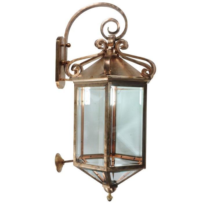 Meyda 21"W Anza Lantern Wall Sconce