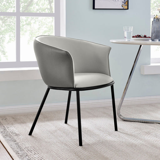 New Pacific Direct Seymor PU Dining Chair w/ Arms 1240009-5059