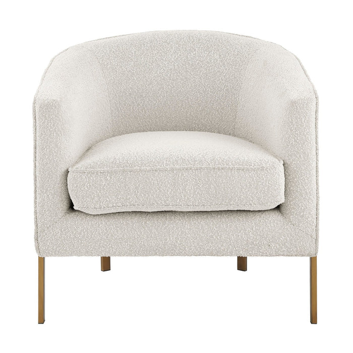 New Pacific Direct Harrod Fabric Accent Arm Chair Antique Gold Legs 1250018-563