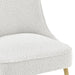 New Pacific Direct Cedric Fabric Dining Side Chair Gold Legs, Set of 2 1250026-563