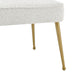 New Pacific Direct Cedric Fabric Dining Side Chair Gold Legs, Set of 2 1250026-563