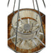 Meyda 44"W Nickel Jayne 4 Tier Pendant