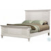 Alpine Furniture Winchester Eastern King Shutter Panel Bed, White 1306EK