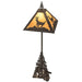 Meyda 77" Rustic Lone Deer Mission Floor Lamp