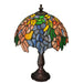 Meyda 15"H Tiffany Laburnum Multi-Color Accent Table Lamp