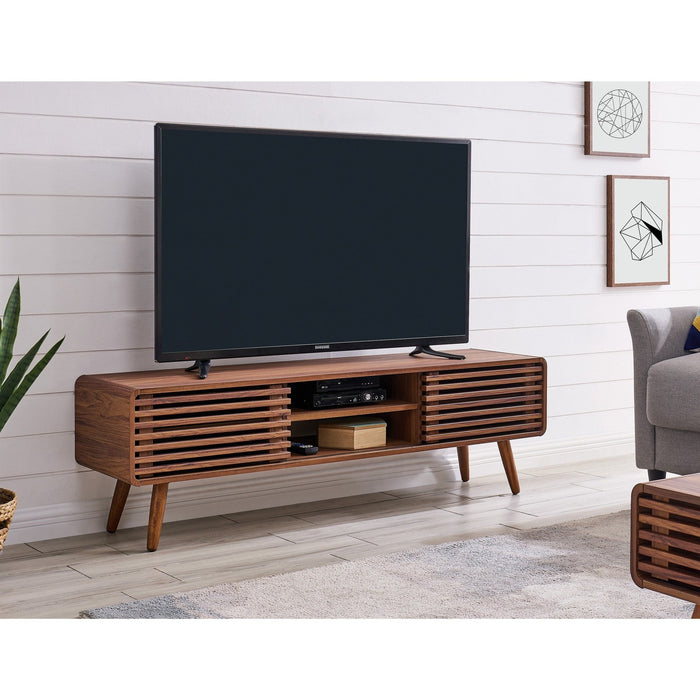 New Pacific Direct Wilson 58" Slat Low TV Stand 1340004