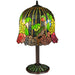 Meyda 23"H Tiffany Honey Locust Base Table Lamp