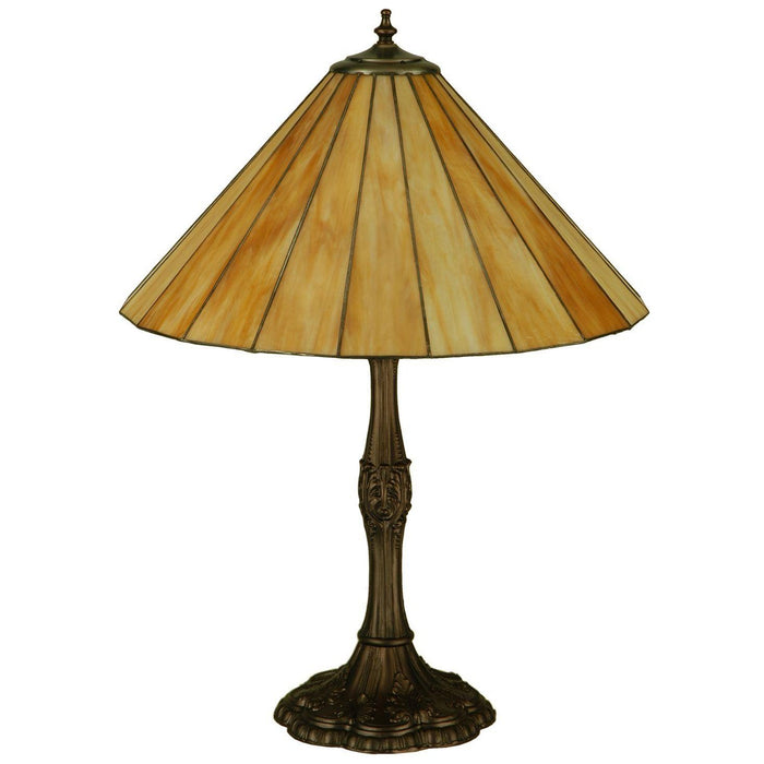 Meyda 26.5"H Duncan Beige Table Lamp
