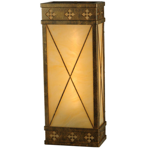 Meyda 7"W Byzantine Wall Sconce