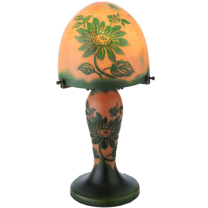 Meyda 15"H Galle Clarissa Lighted Base Table Lamp