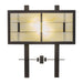 Meyda 18" Wide Weaved Idalight Wall Sconce