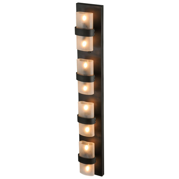 Meyda 6"W Toren Up and Downlight Wall Sconce