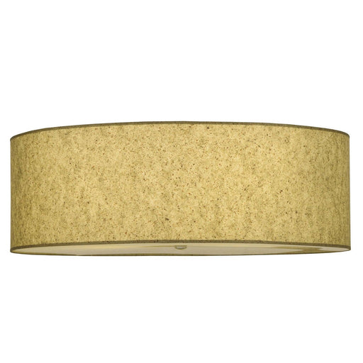 Meyda 36"W Cilindro Textrene Drum Flushmount