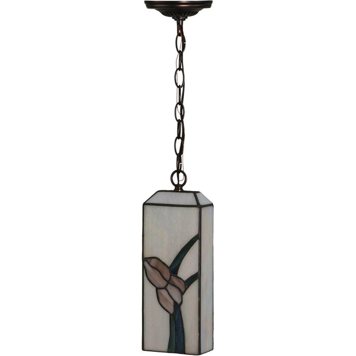 Meyda 5"W Iris Mini Pendant