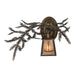 Meyda 16" Wide Pine Branch Valley View Wall Sconce