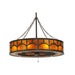 Meyda 44"W Mission Hill Top W/Up and Downlights Chandel-Air