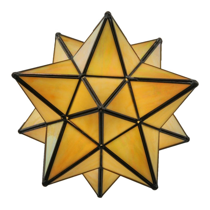 Meyda 12" Wide Moravian Star Flushmount