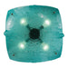 Meyda 26"W Metro Fusion Aquamarine Crinkle Inverted Pendant