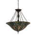 Meyda 24"W Tiffany Bella Inverted Pendant