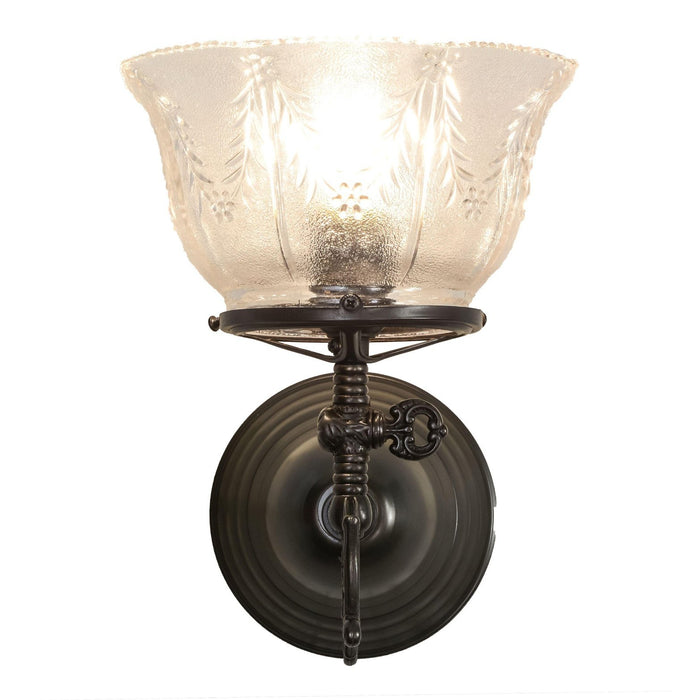 Meyda 7.5"W Revival Gas & Electric Wall Sconce