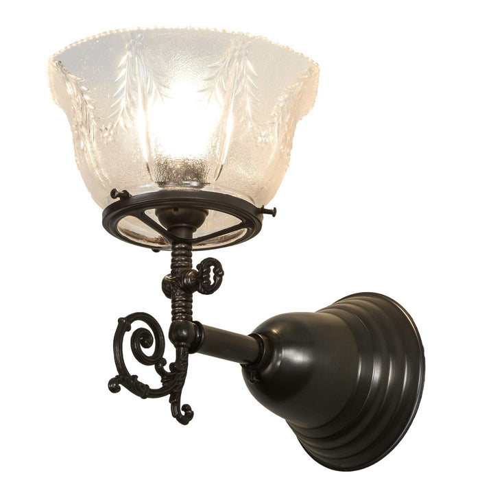 Meyda 7.5"W Revival Gas & Electric Wall Sconce