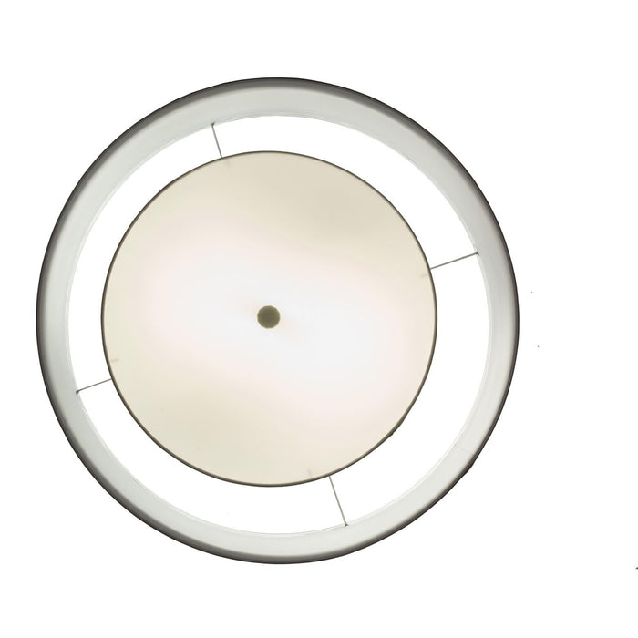 Meyda 30"W Cilindro Textrene Two Tier Pendant