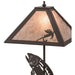 Meyda 21.5"H Leaping Trout Table Lamp