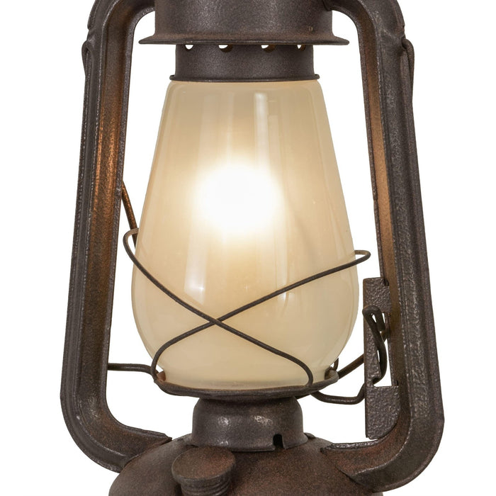 Meyda 12"H Miner's Lantern Table Lamp
