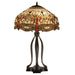 Meyda 30.5" Tiffany Scarlet Hanginghead Dragonfly Table Lamp