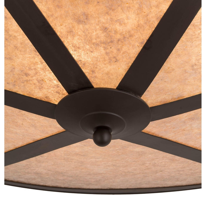 Meyda 42"W Craftsman Prime Flushmount