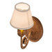 Meyda 5" Wide Antonia Copper Wall Sconce