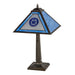 Meyda 22" Mission Personalized State Trooper Table Lamp