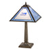 Meyda 22" Mission Personalized Torch Run Table Lamp