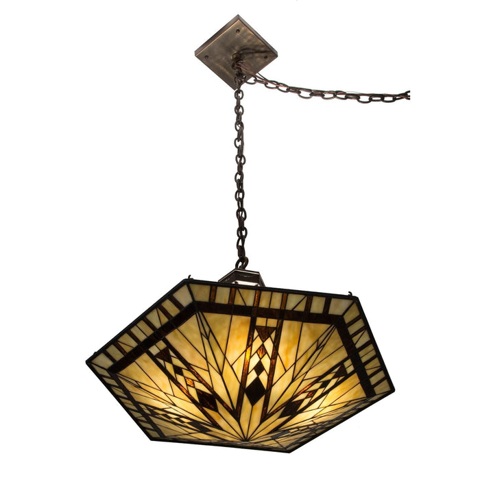 Meyda 27" Wide Sonoma Inverted Pendant