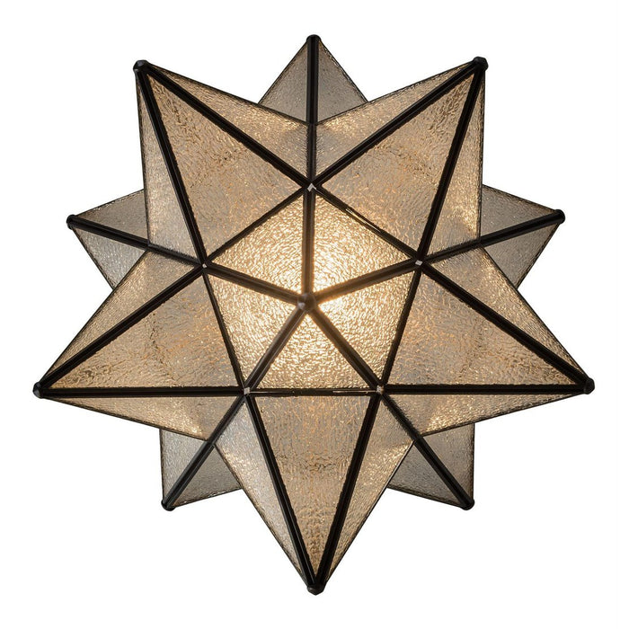 Meyda 18" Wide Moravian Star Pendant