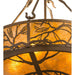 Meyda 20" Rustic Branches Inverted Pendant