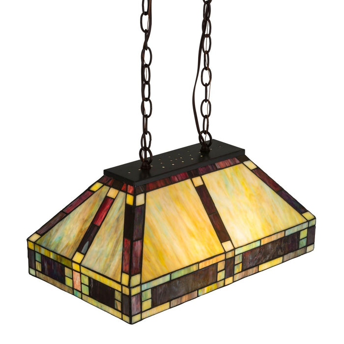 Meyda 20"L Chaves Oblong Pendant