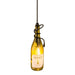 Meyda 3"W Tuscan Vineyard Custom Wine Bottle Pendant