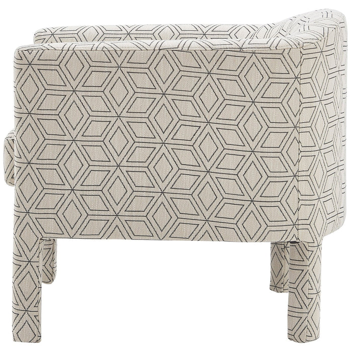 New Pacific Direct Jennifer Fabric Accent Arm Chair 1900172-GD