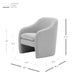 New Pacific Direct Zella Fabric Accent Arm Chair 1900173-410