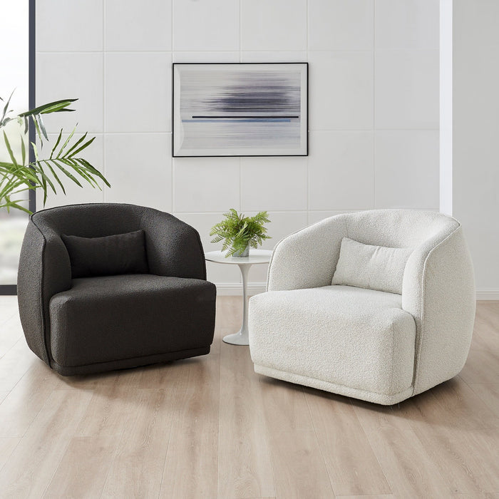New Pacific Direct Steward Fabric Swivel Accent Chair 1900188-576