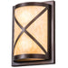 Meyda 9" Wide Whitewing Wall Sconce