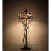 Meyda 75"H Tiffany Magnolia Floor Lamp