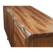 Alpine Furniture Live Edge Server, Light Walnut 1968-06