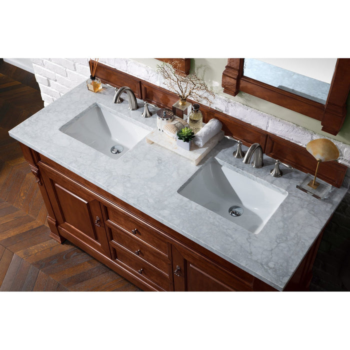 James Martin Vanities Brookfield 60" Double Vanity
