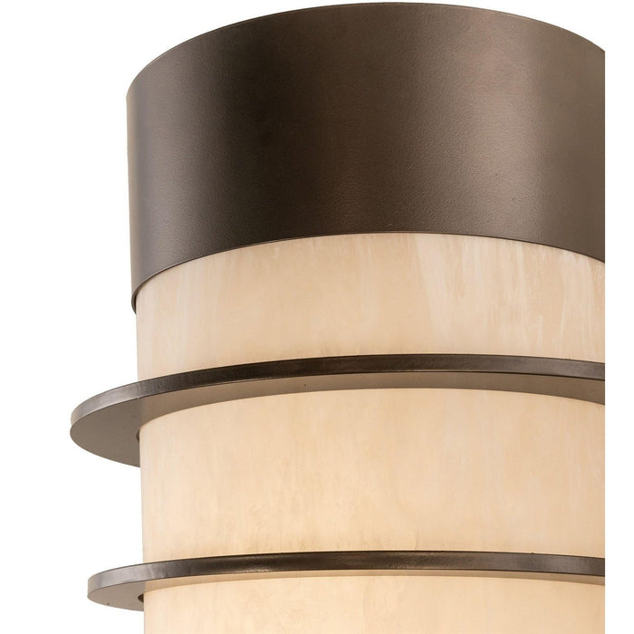 Meyda 16" Wide Cilindro Cityplace Wall Sconce