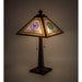 Meyda 18" Wide Mission Personalized Graduation Present Table Lamp