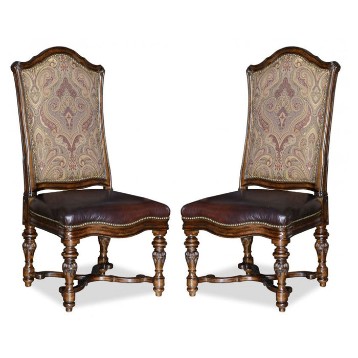 A.R.T. Furniture Valencia Side Chair Sold As Set of 2 In Brown 209204-2304