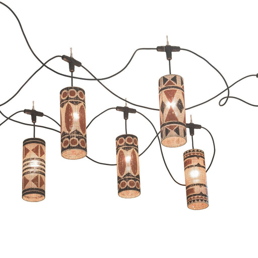 Meyda 844" Long Palawan 13 Lantern Pendant